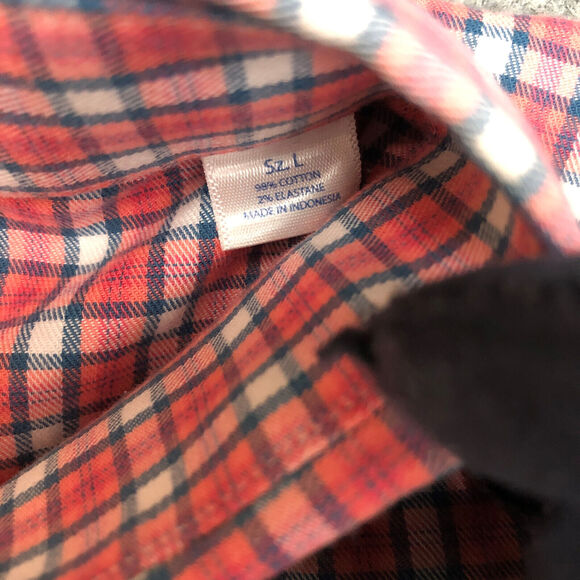 Southern Tide Shirt Mens Large Pink Plaid Check Button Up Corp Office Preppy Day - Picture 7 of 13